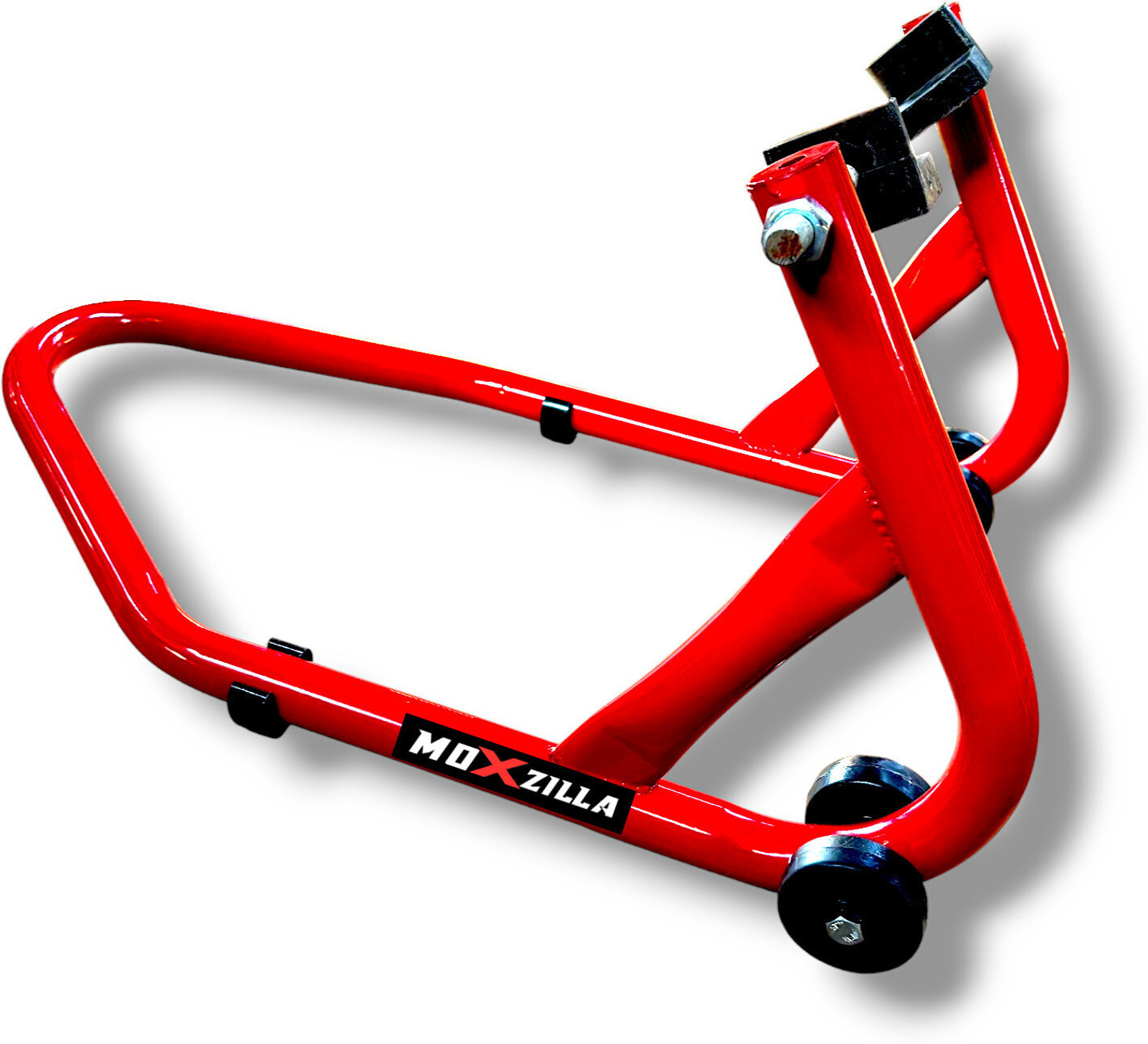 Image of MOXZILLA 2 in 1 Universal Front and rear wheel Paddock Stand Suitable for all Model Bikes Bike Storage Stand