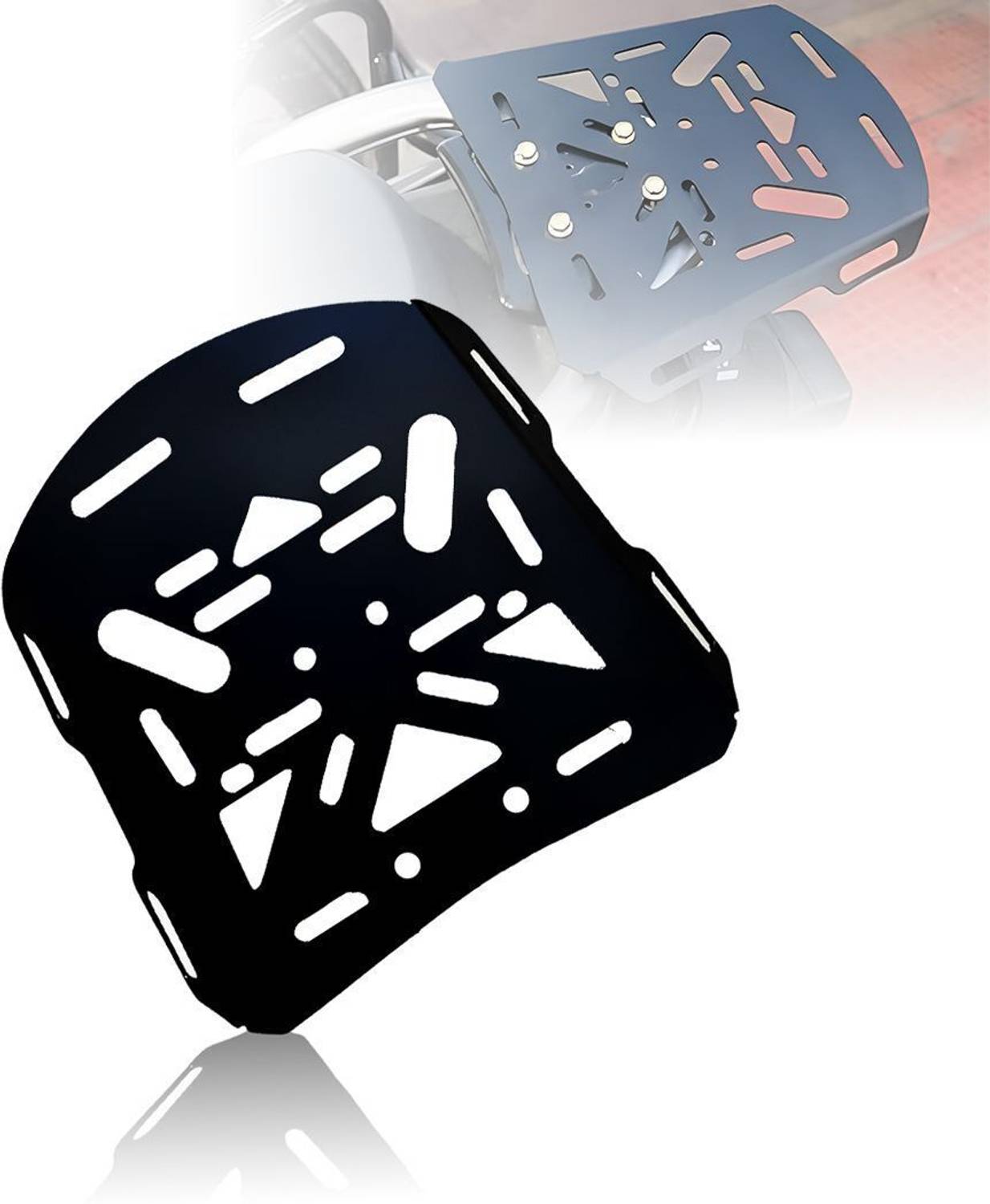 Moto Genius Top Box Base Plate for Luggage Rack - Image 1