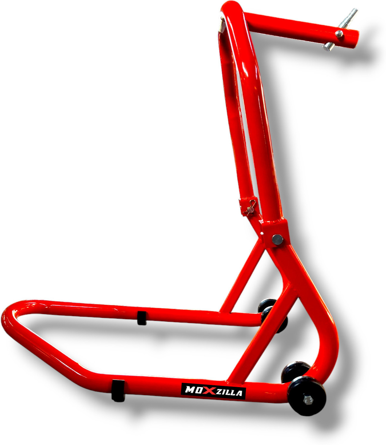 Image of MOXZILLA 2 in 1 Universal Front and rear wheel Paddock Stand Suitable for all Model Bikes Bike Storage Stand
