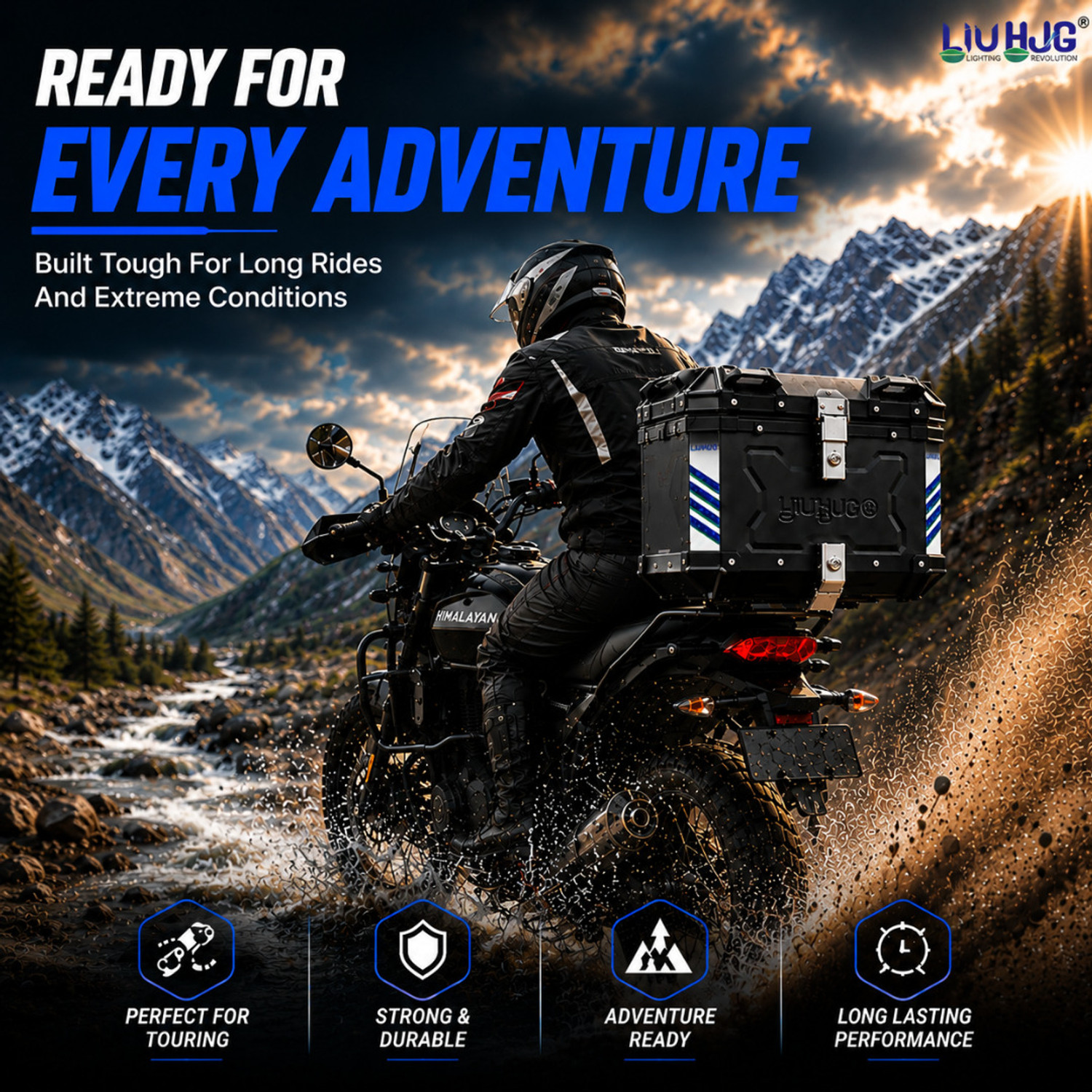 Image of liuhjg Top Box-B01 Bike Storage Stand (Floor Mount)