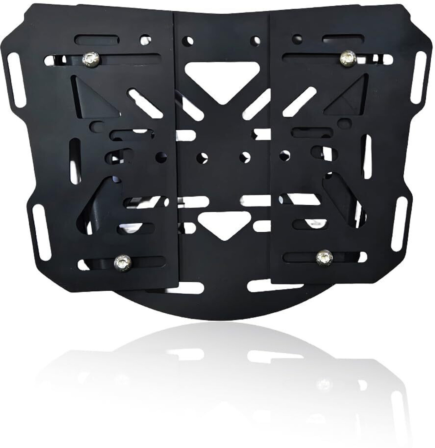 Image of Moto Genius Universal Adjustable Top Base Plate for Luggage Rack Bike Storage Stand