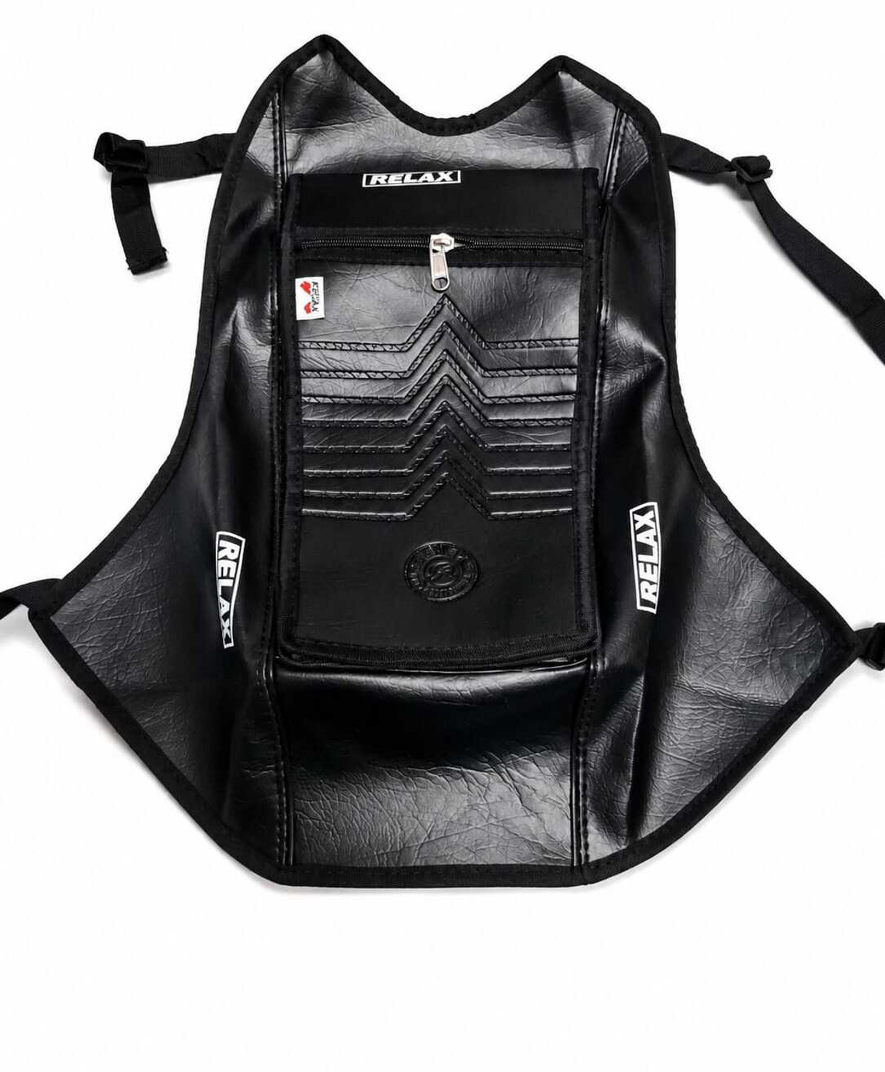 Image of MotoBlink Universal Tank Cover Strap Hero, Honda, TVS Splendor, Passion, HF Bike Tank Cover