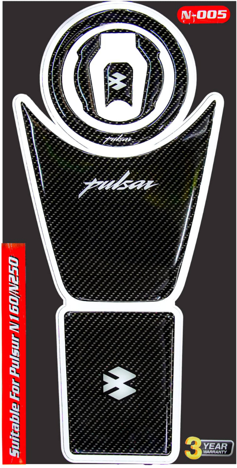 Image of GRAPHIX POINT PULSUR N160 CARBON TANKPAD Bike Tank Pad