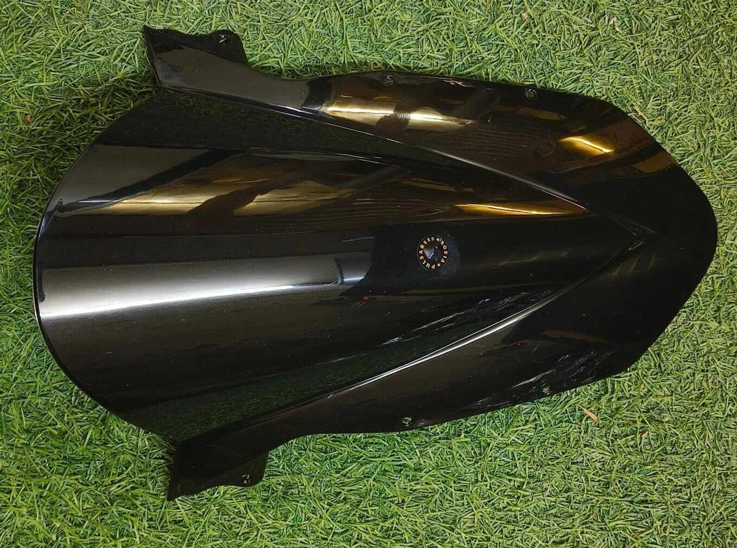 Image of Am Auto Pulsar 220F Unbreakable Bubble Visor Bike Windshield