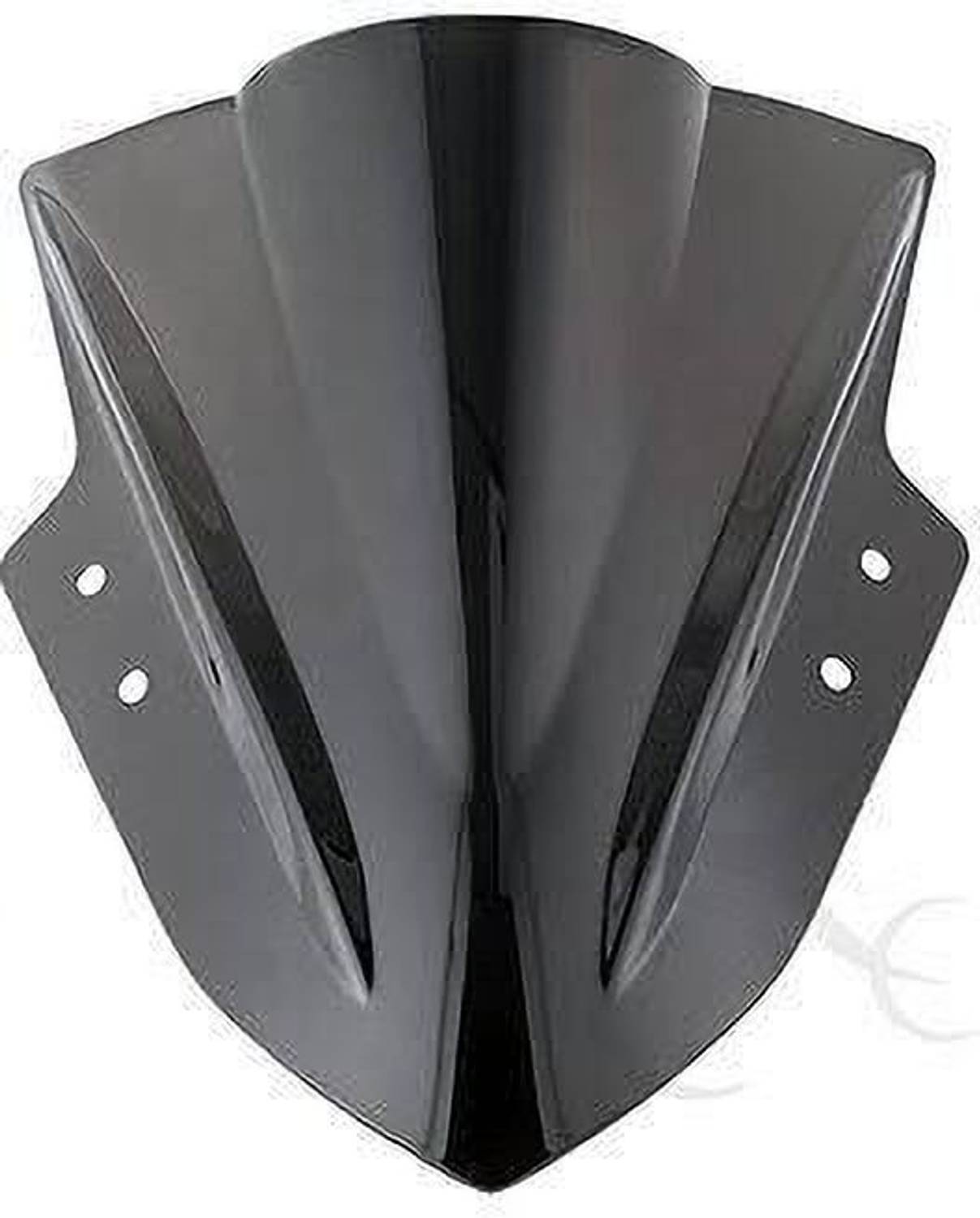 Am Auto Ninja 300 Black Bike Windshield - Image 1