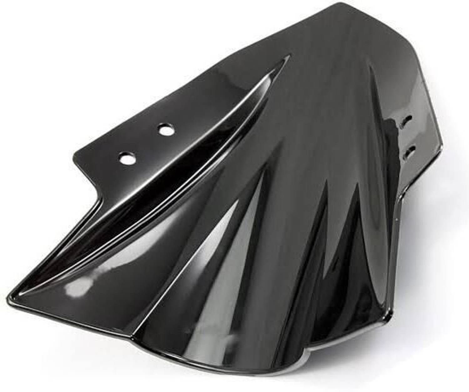 Am Auto Ninja 300 Black Bike Windshield - Image 3