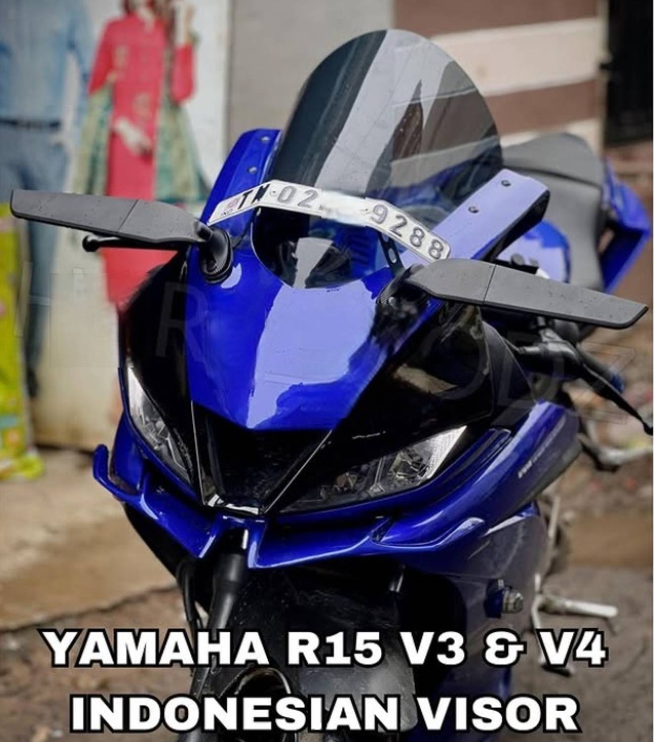 Pa Indonesian Visor For Yamaha R15 V4 - Image 4
