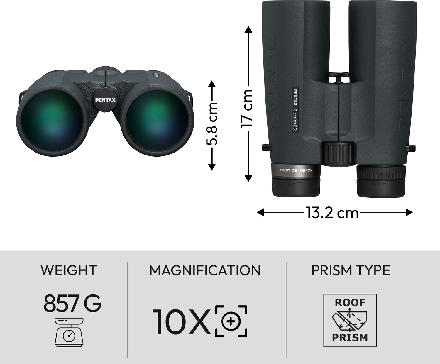 Image of Pentax ZD 10x50 ED Binoculars