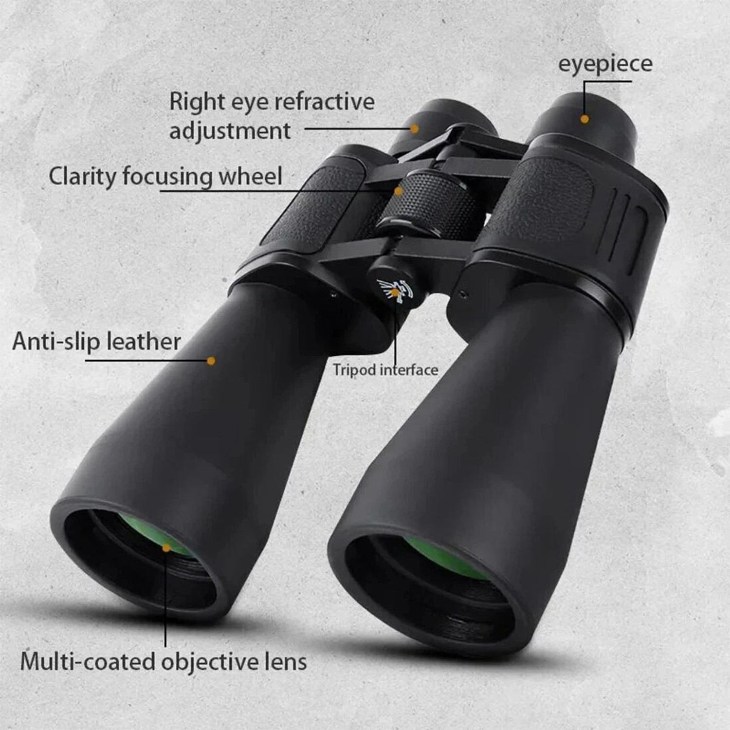 Image of Bushnell Pro B 60x90 Binoculars: Powerful Zoom for Long-Range Viewing Binoculars