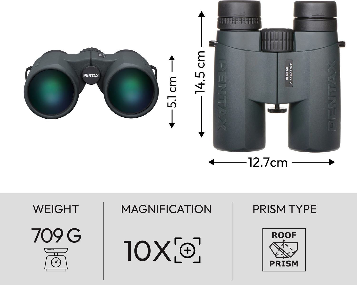 Image of Pentax ZD 10x43 WP Binoculars