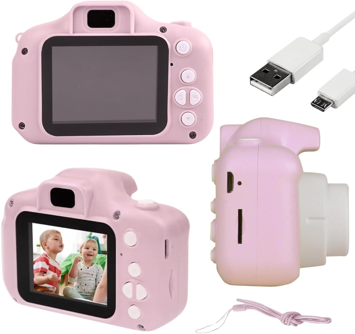 Image of BuyLuxe Camera for Kids with HD Video Recording, Selfie Camera & Games DSLR Camera Best Quality