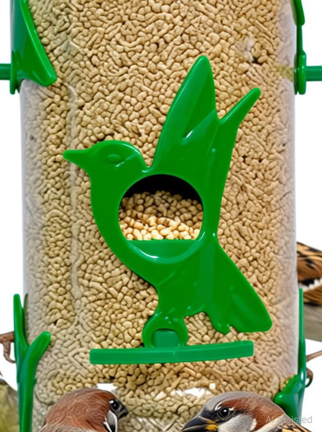 Image of AMIJIVDAYA Large Tube Bird Feeder
