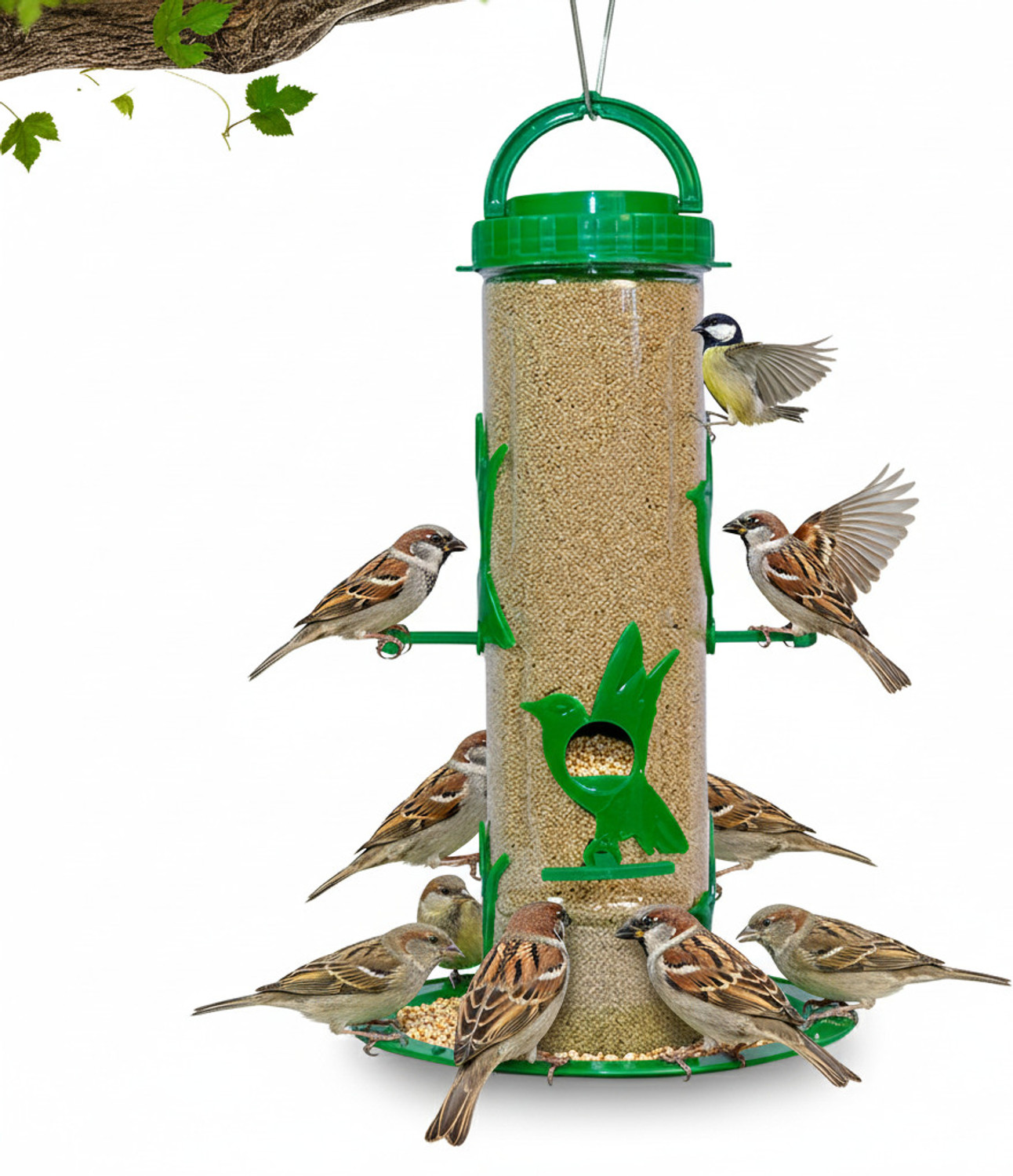 Image of AMIJIVDAYA Large Tube Bird Feeder