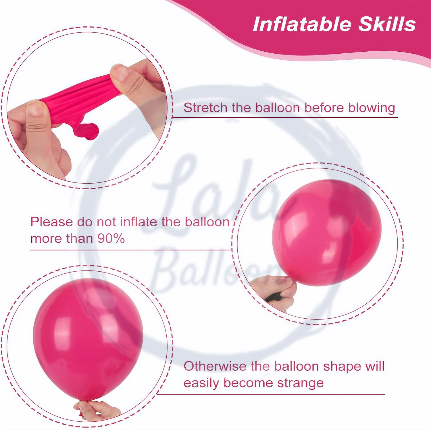 Image of Inispire2Fashion Solid 6th Birthday decoration Items for Barbie theme party decoration Balloon