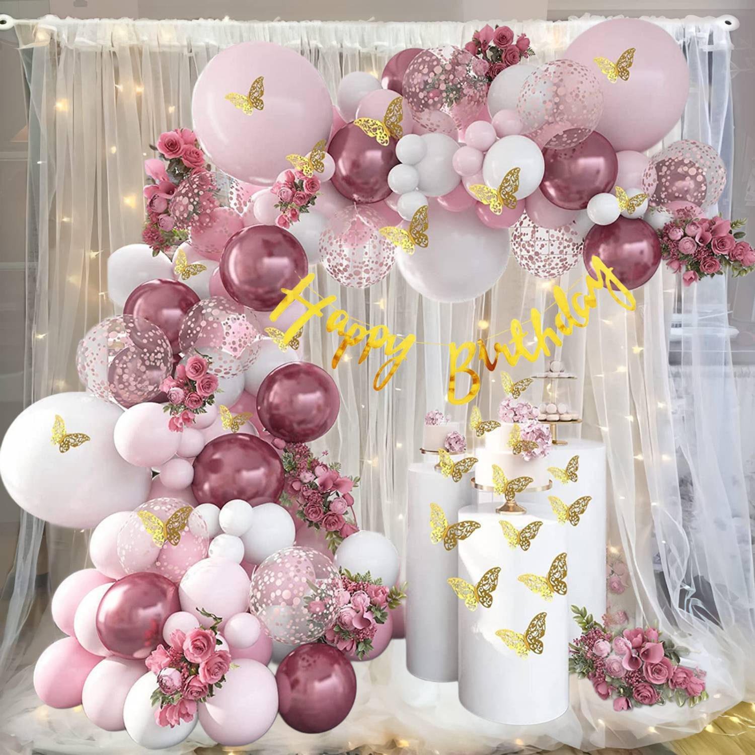 ANILOONS Birthday Decoration Item for Girls.