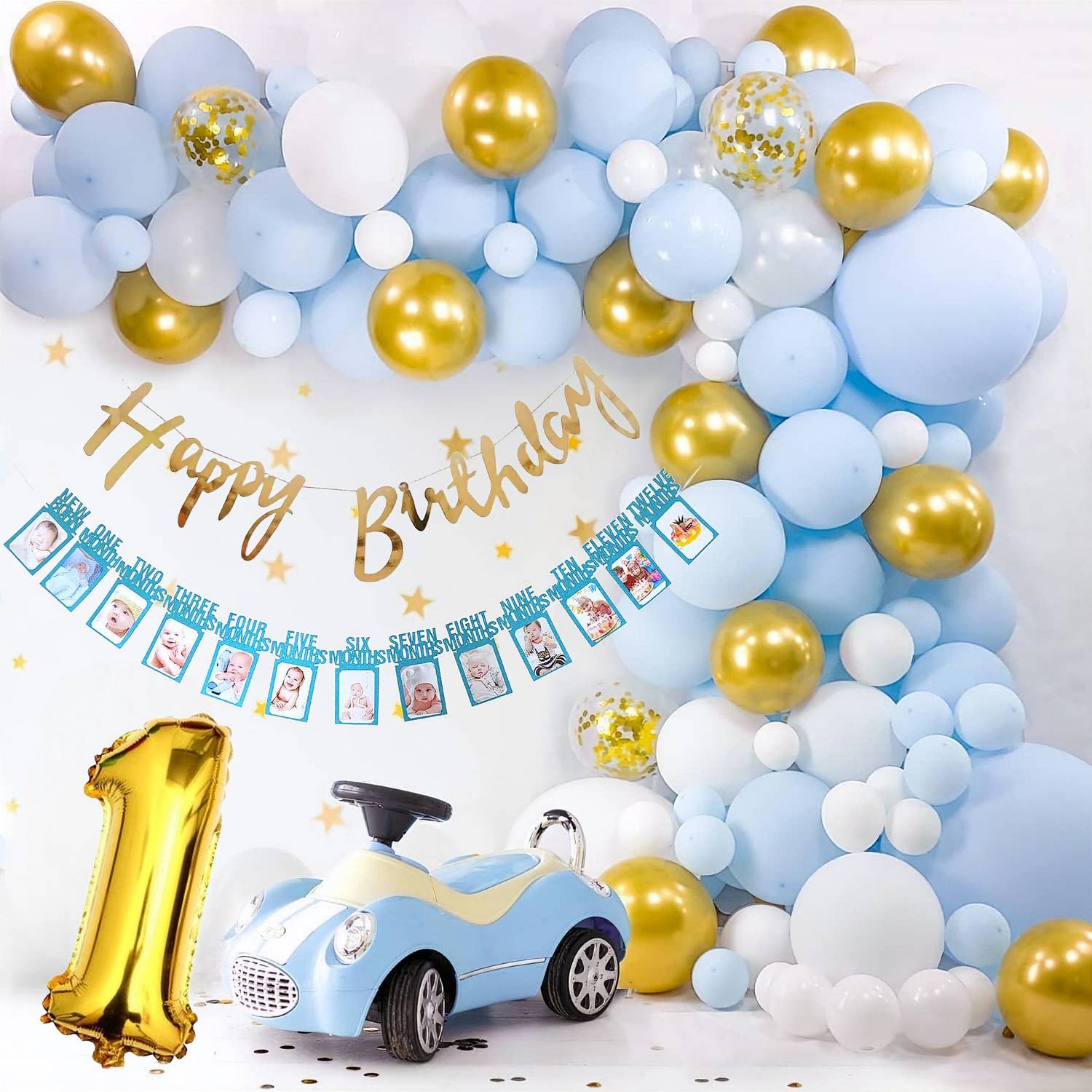 ANILOONS First Birthday Party Decoration Set.