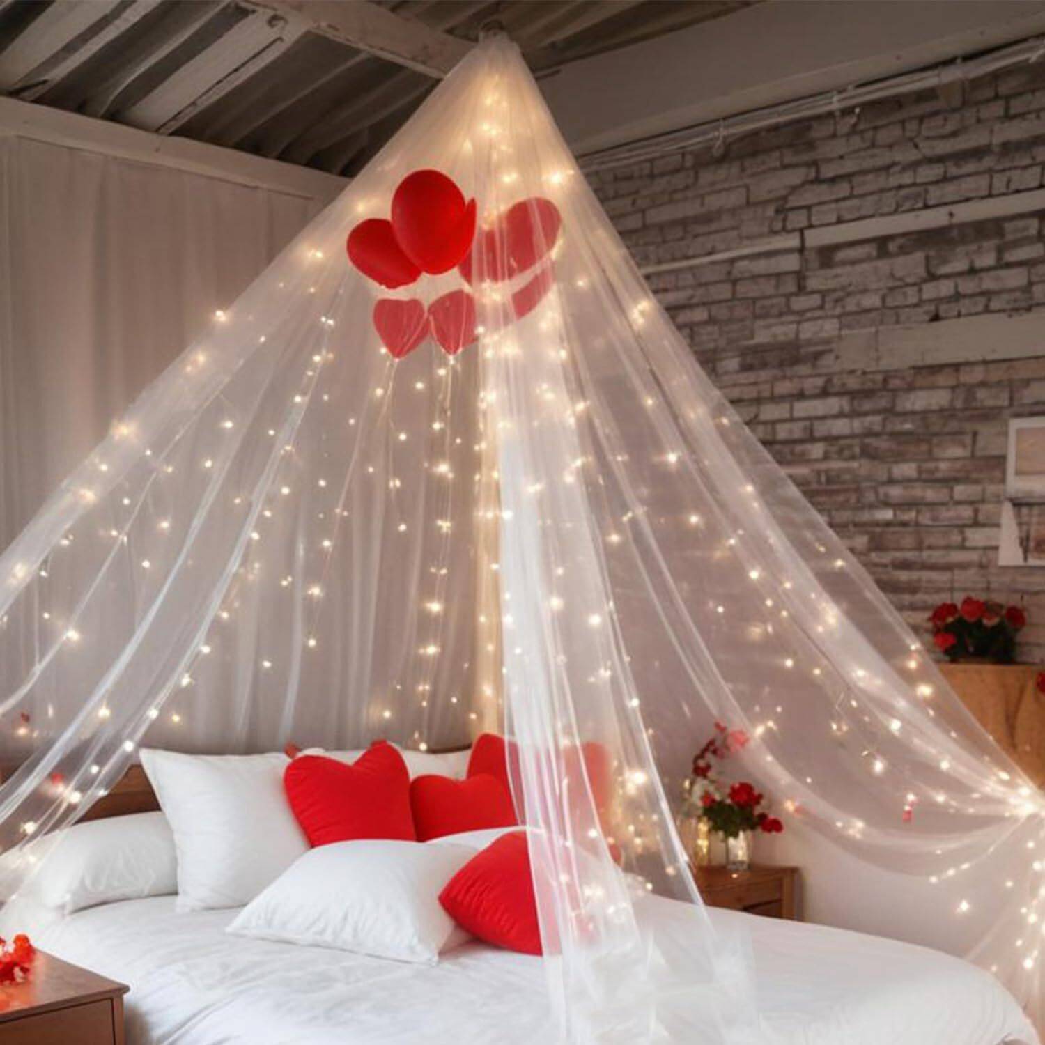 AAKRISH 500 cm (16 ft) Door Net Semi Transparent Curtain Single Curtain