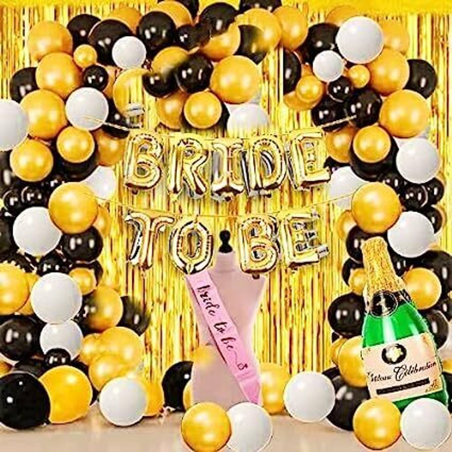 AERLOONZILLA Bride to Be Decoration Set Combo - 41Pcs