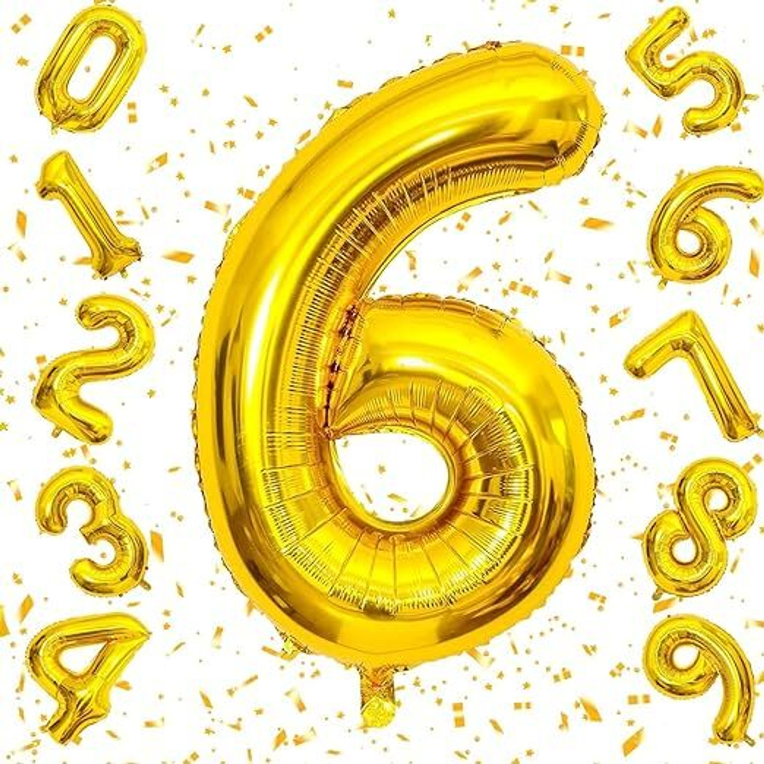 Image of Inispire2Fashion Solid 6th Birthday decoration Items for Barbie theme party decoration Balloon