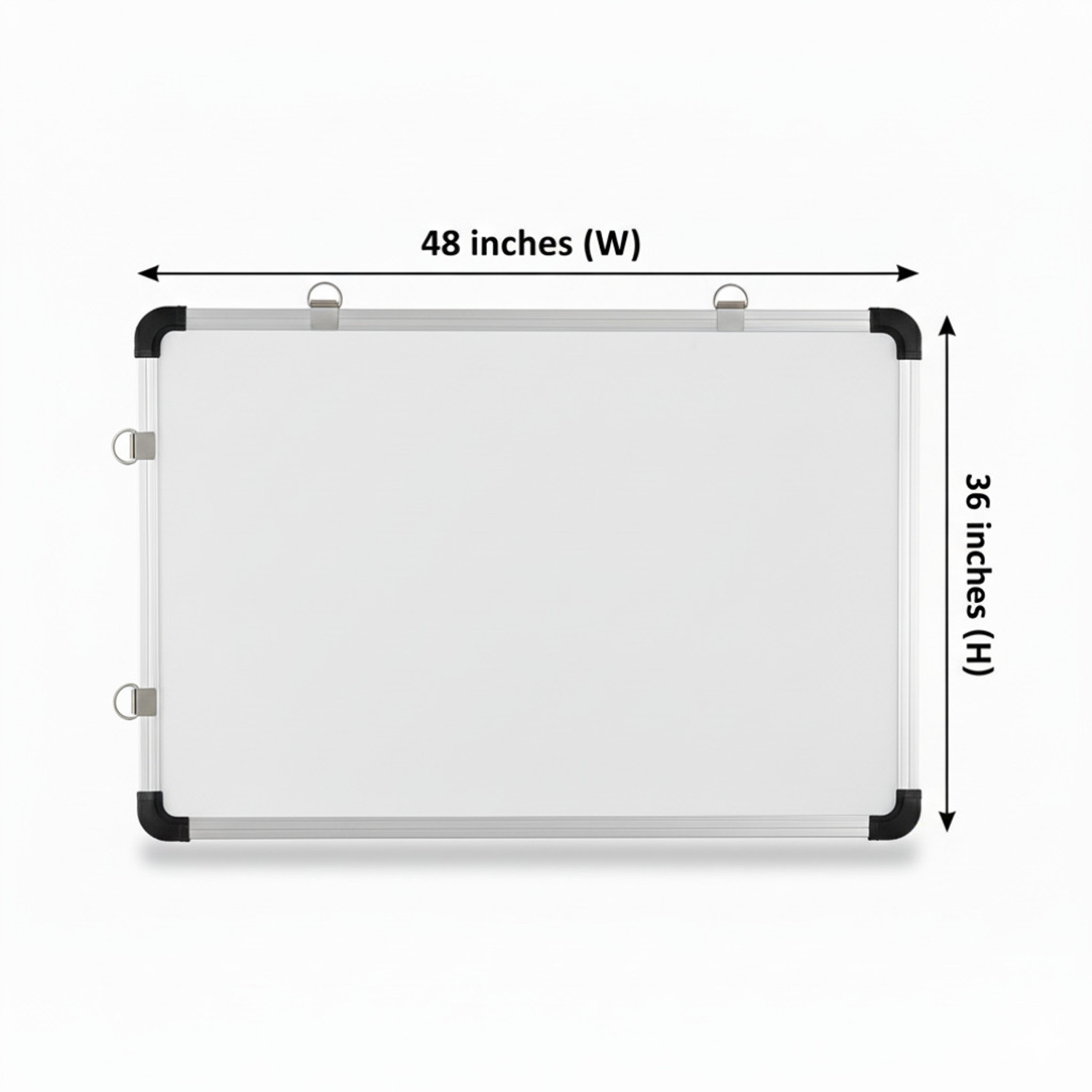 Image of Viprax 3x4 Feet Double Sided Whiteboard for Office & School with Duster & Marker Green board