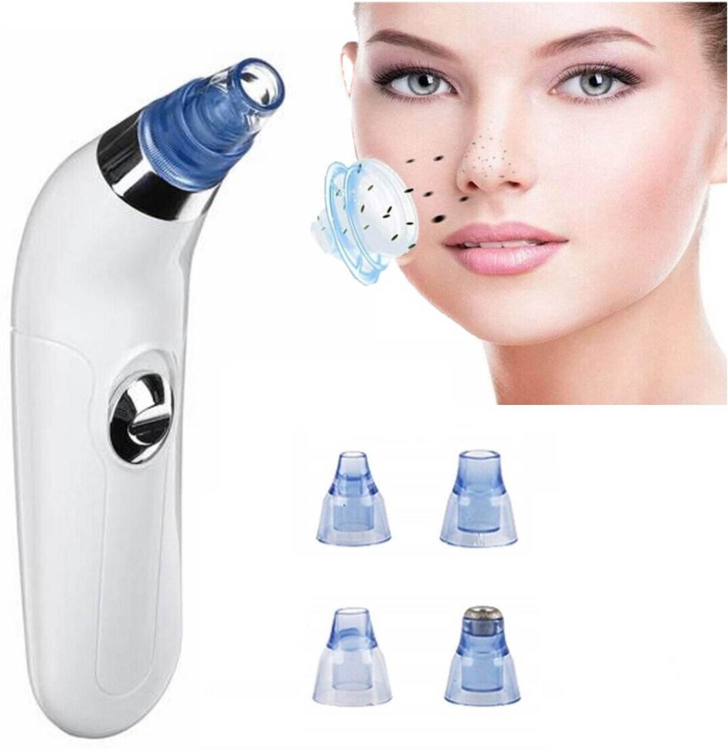 Image of Ukarto Plastic Blackhead Remover Vacuum Suction Device