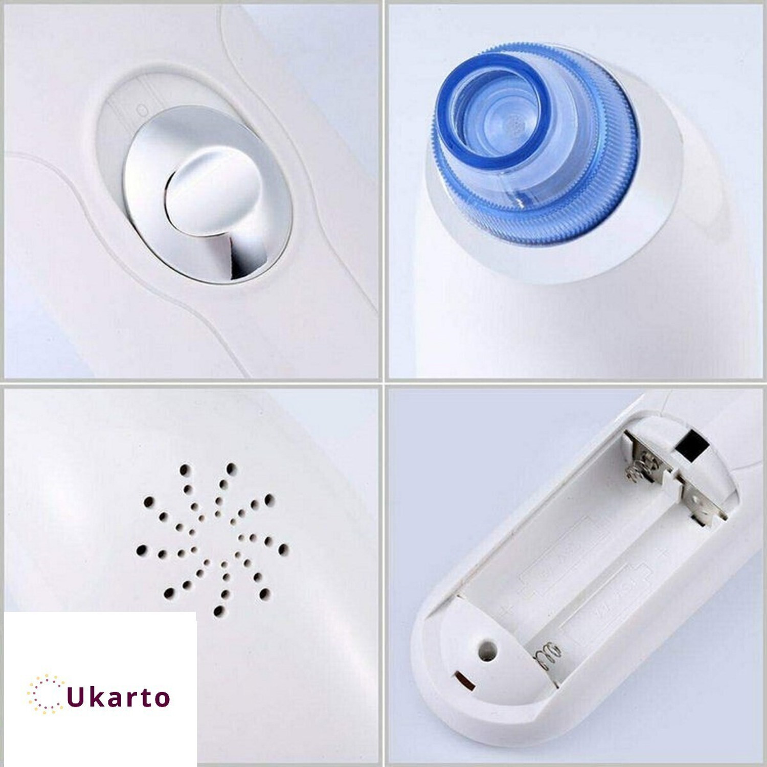 Image of Ukarto Plastic Blackhead Remover Vacuum Suction Device