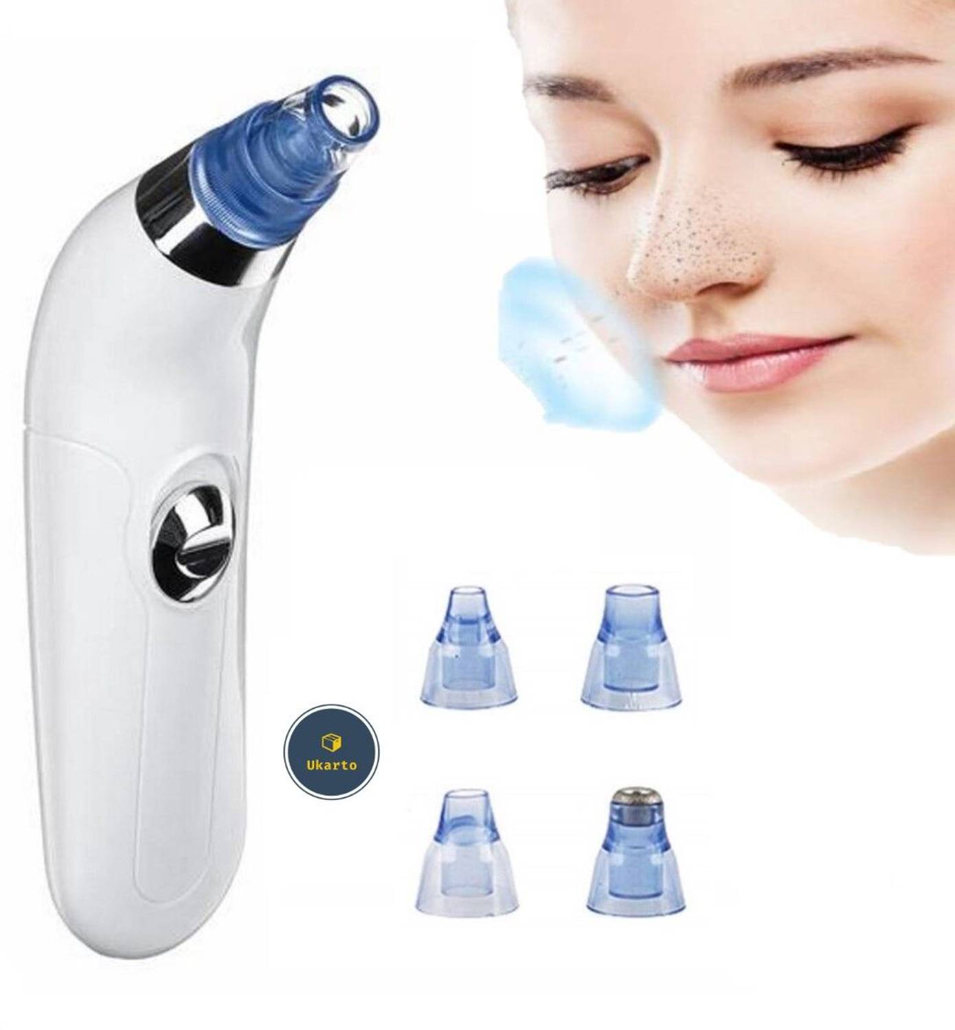 Ukarto Blackhead Remover Vacuum Suction Device Pack of 4 - Image 1