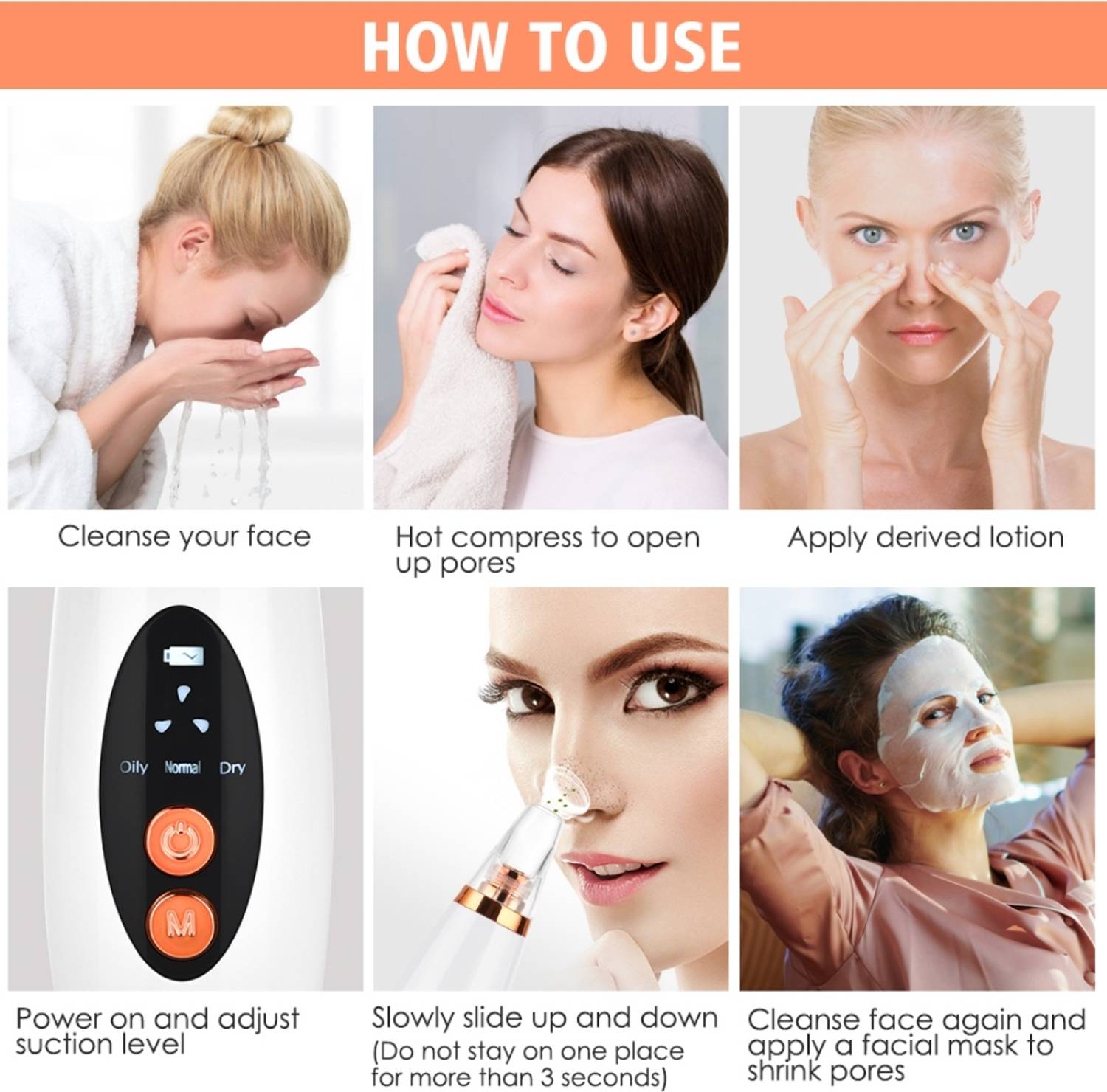 Frodiox Blackhead Remover Vacuum Suction Device - Image 5