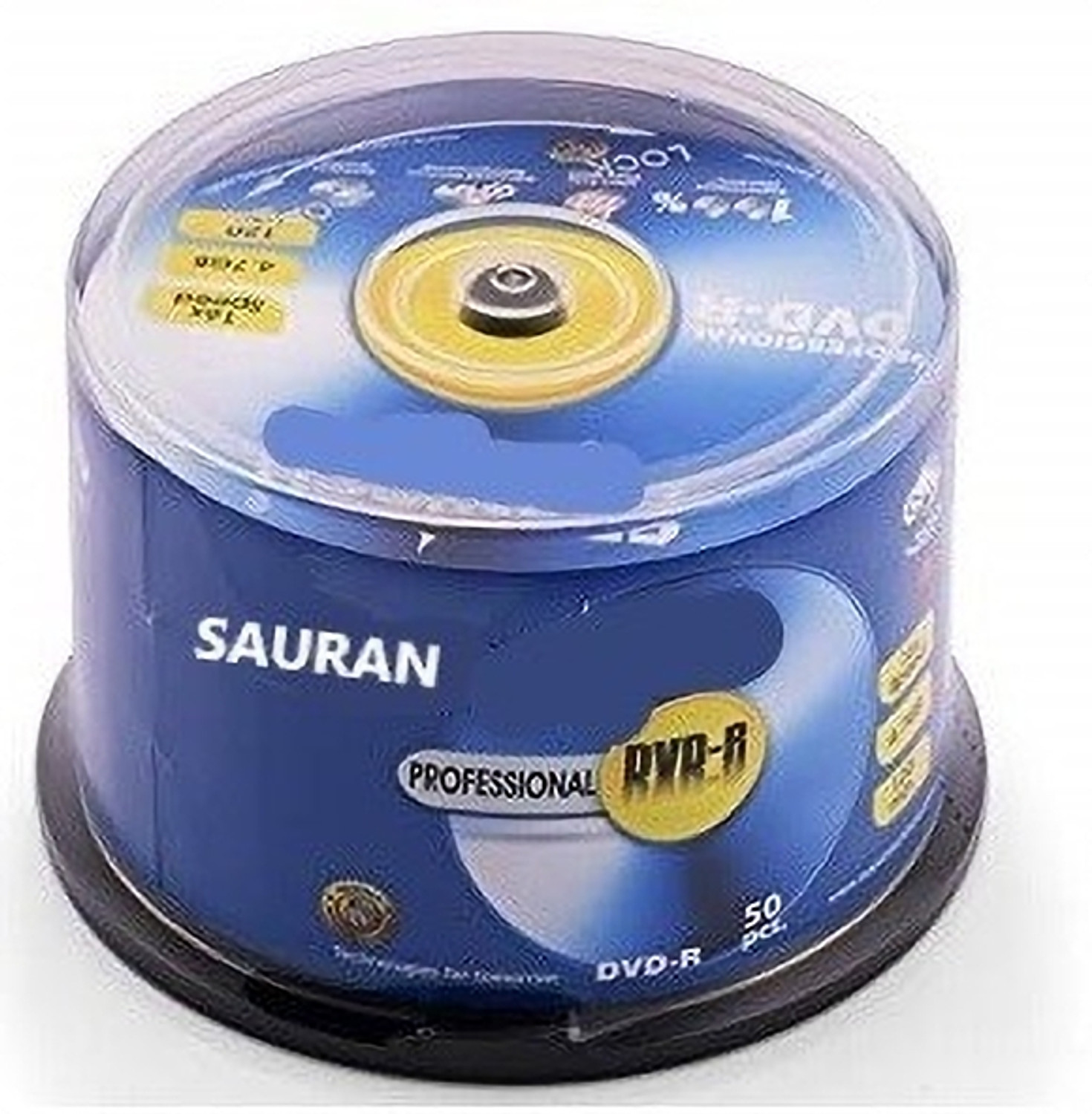 Image of Sauran DVD Recordable Pack of 50 Blank Digital Versatile Disc DVD 4.7 GB