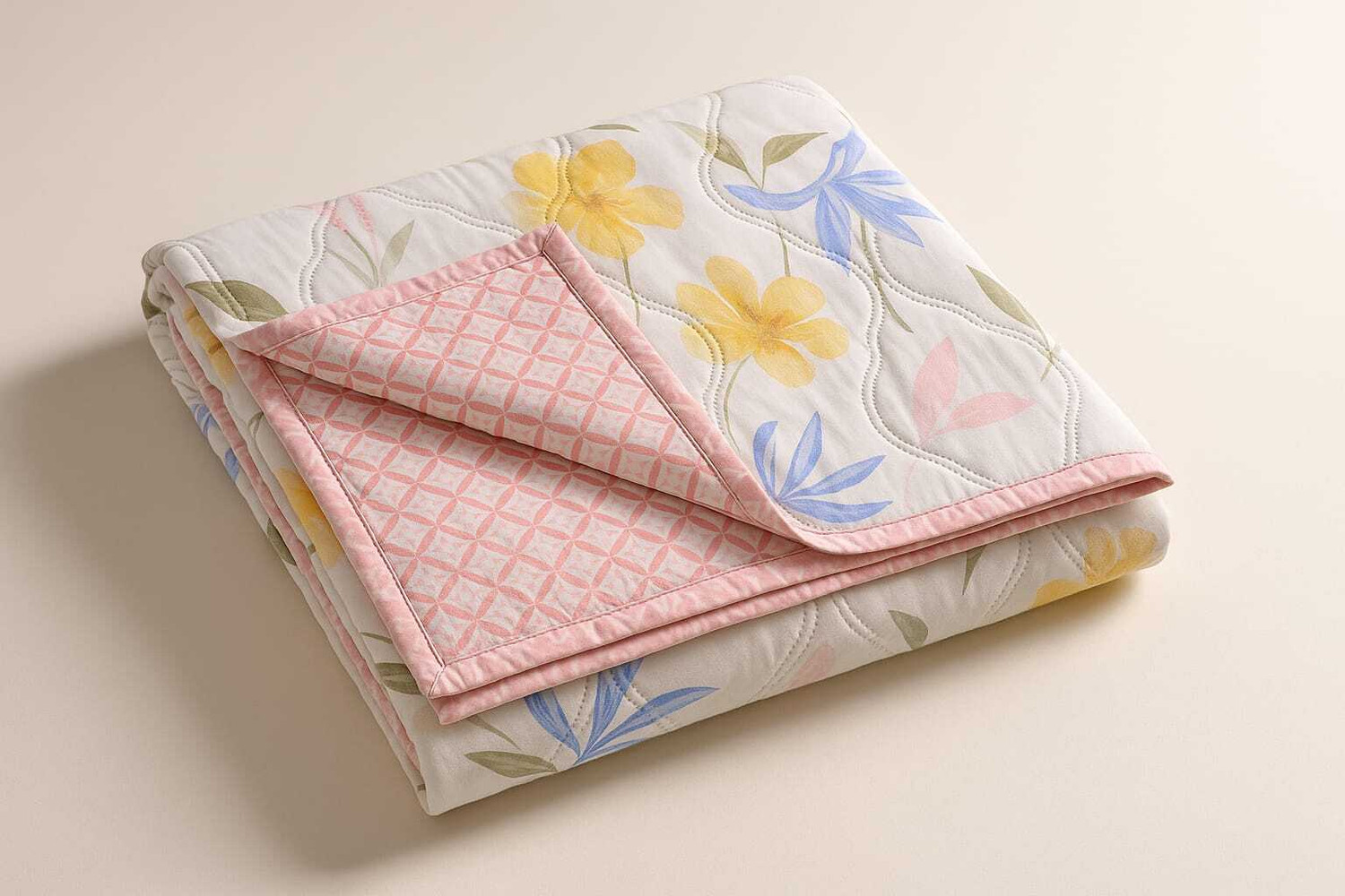 Image of SANJU CORPORTION Printed Single Comforter for AC Room