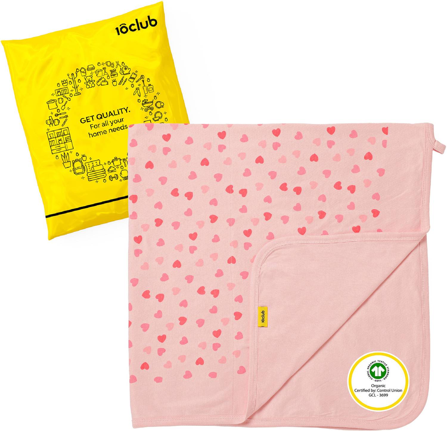 10club Animal, Printed Single Crib Baby Blanket for AC Room