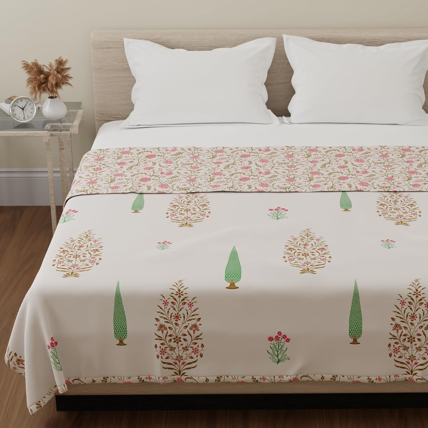 Image of Huesland Floral Crib Dohar for AC Room