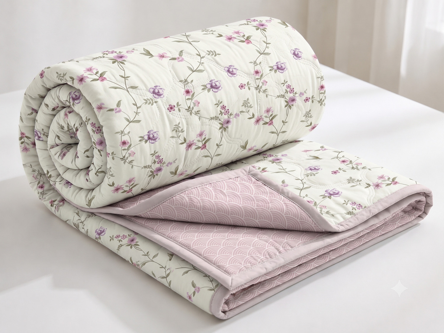 Image of Indian Weavers home store Floral Double Comforter for AC Room