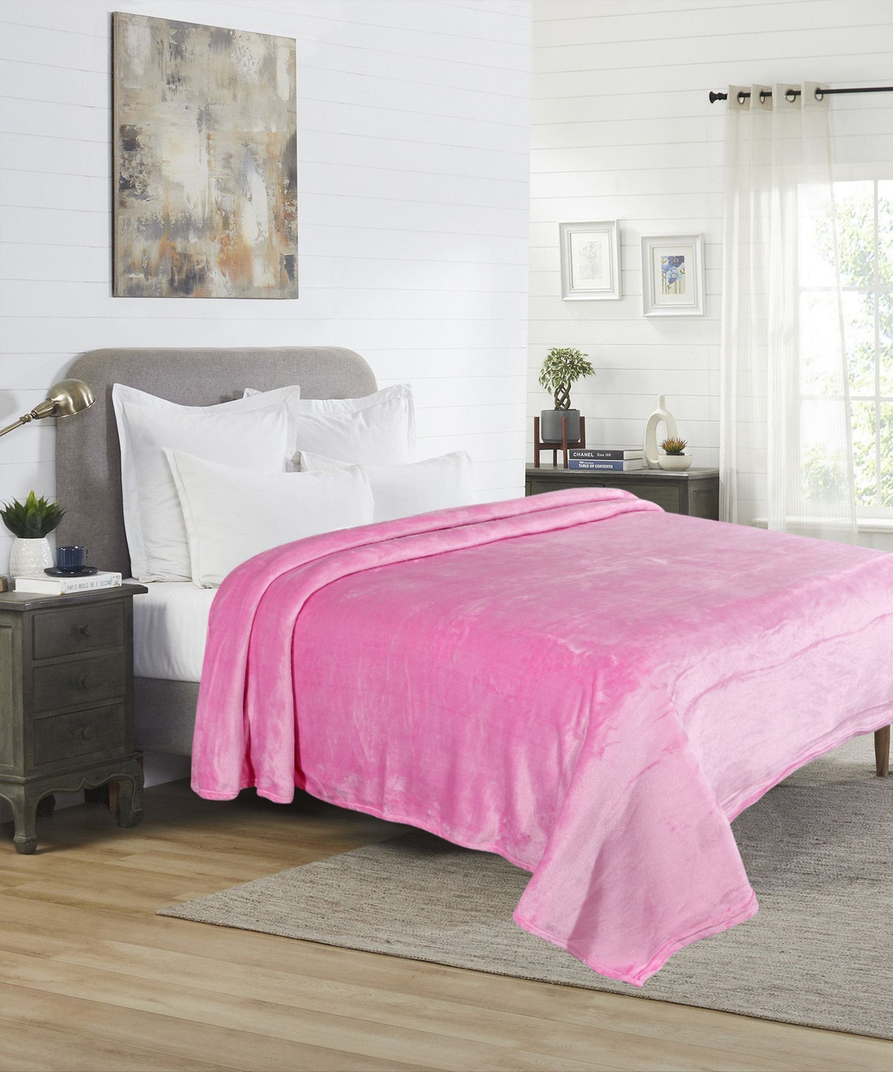 Image of Flipkart Perfect Homes Solid Double AC Blanket for Mild Winter