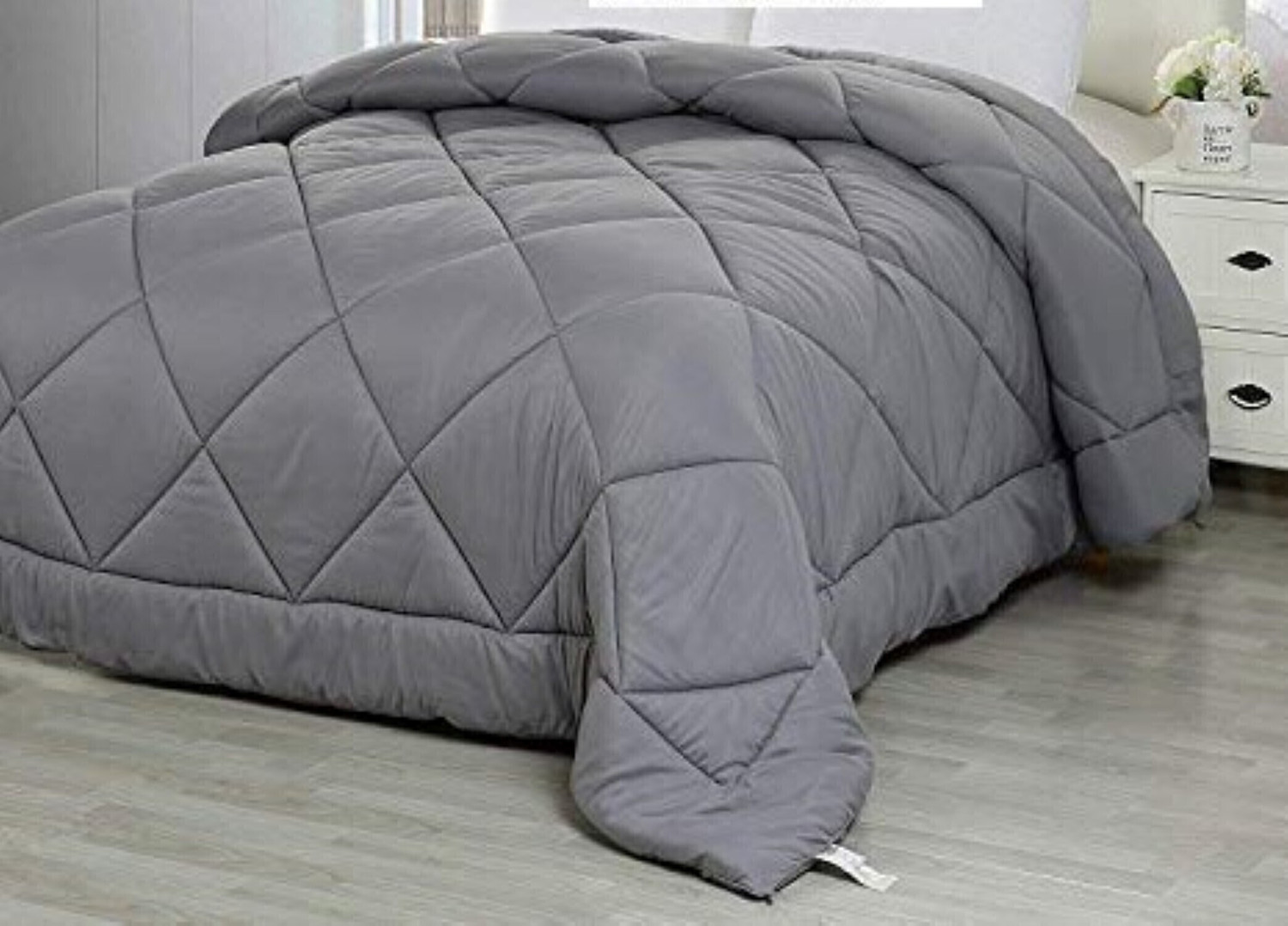Image of CRAZY WORLD Solid Double Comforter for Heavy Winter