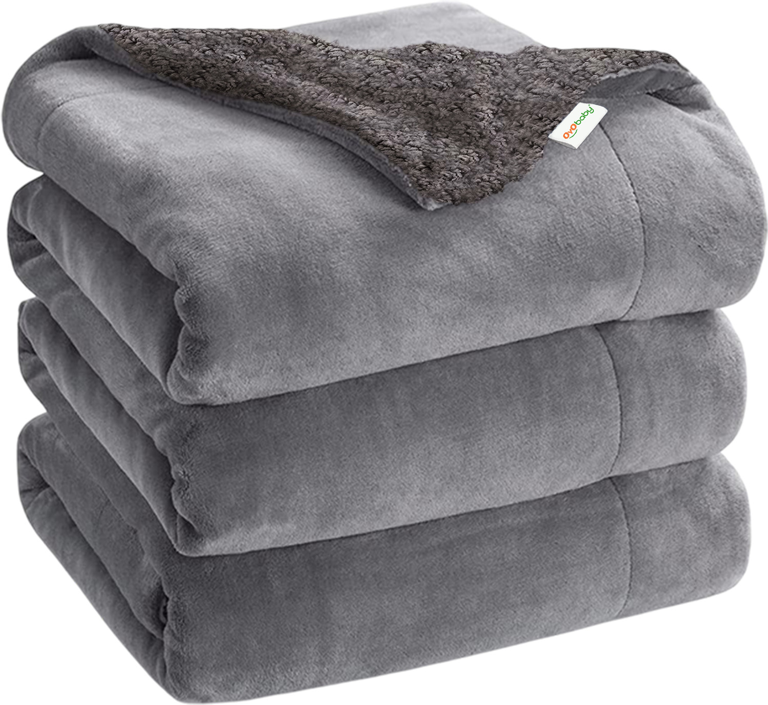 Image of Oyo Baby Solid Single Woollen Blanket for Heavy Winter