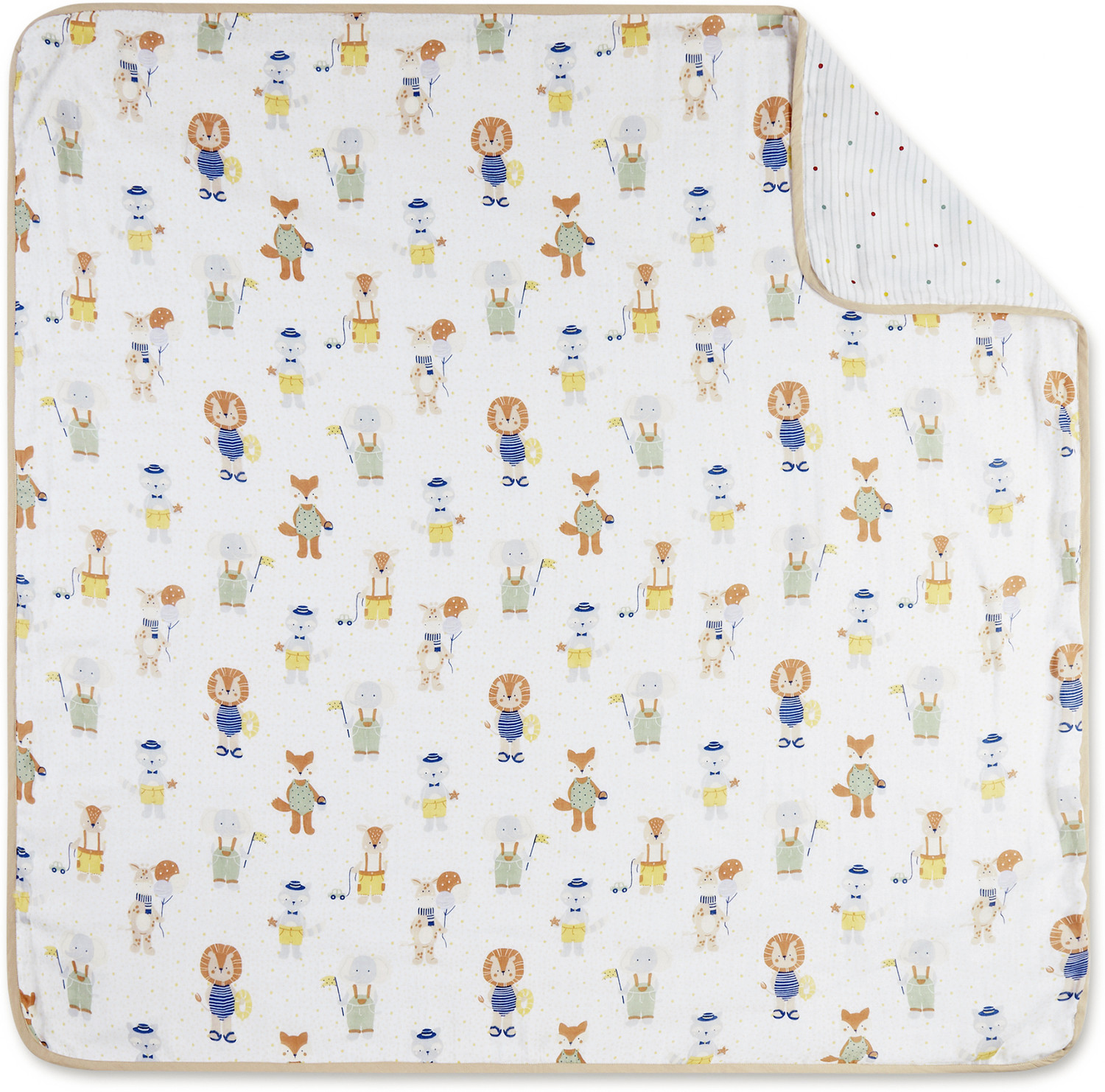 Image of haus & kinder Printed Crib Crib Baby Blanket for AC Room