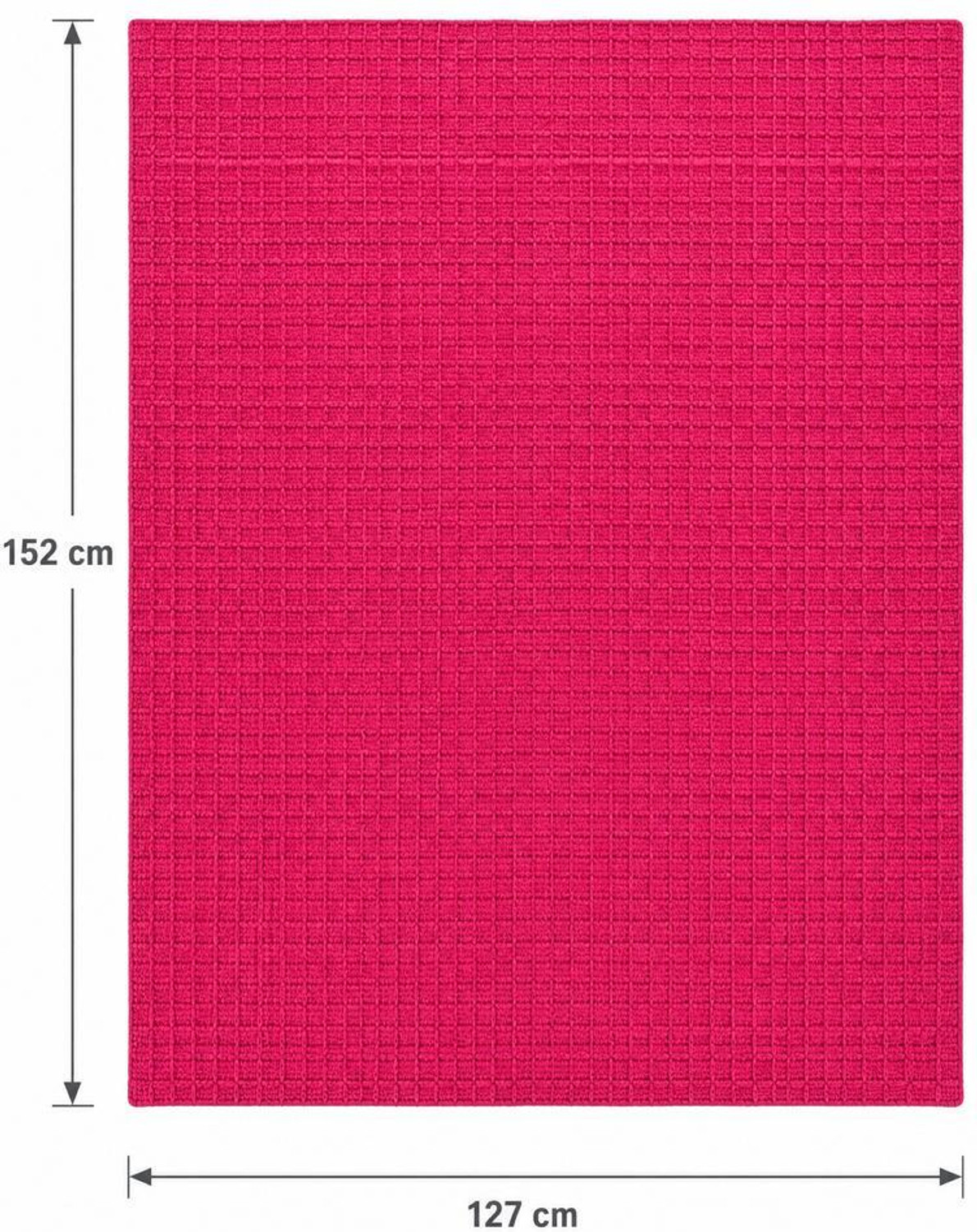 Image of Datch Solid Single Throw for All Season (Cotton, Pink)
