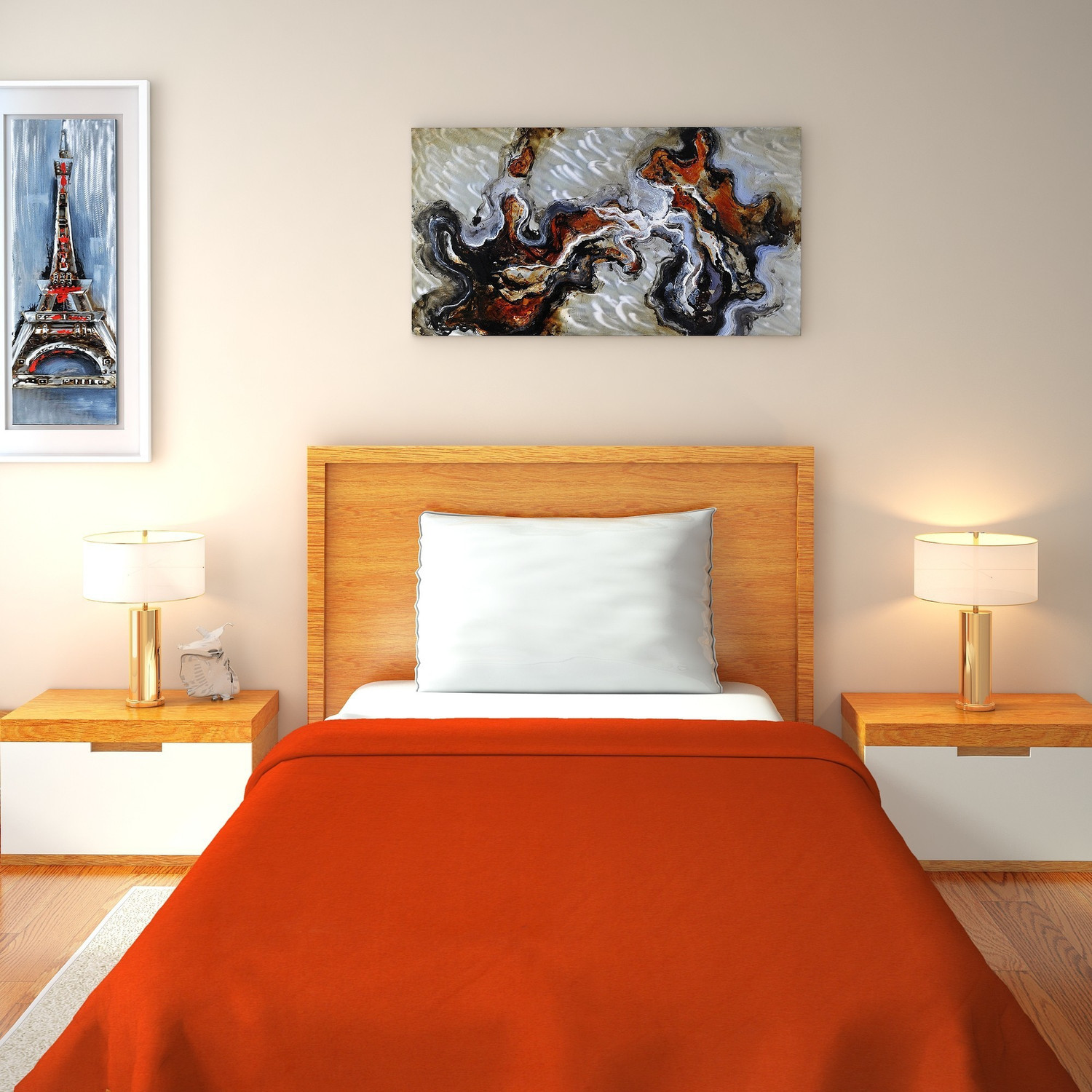 Image of IWS Solid Single Fleece Blanket for AC Room