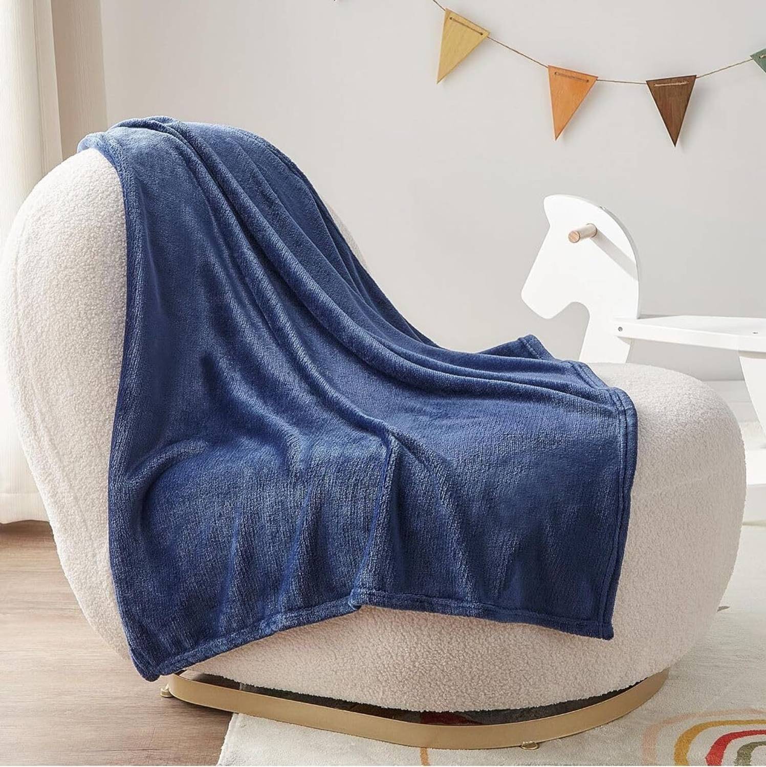 Butterthief Solid Single Swaddling Baby Blanket for  Mild Winter