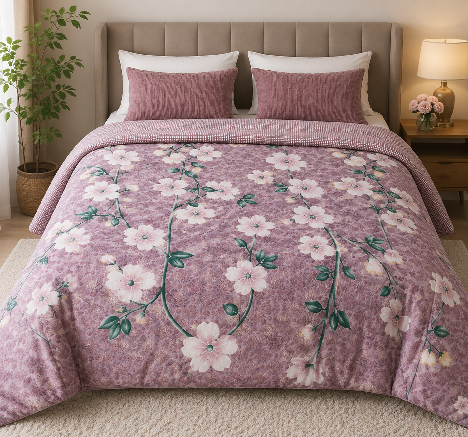 Image of nsenterprises Geometric Double Comforter for All Season