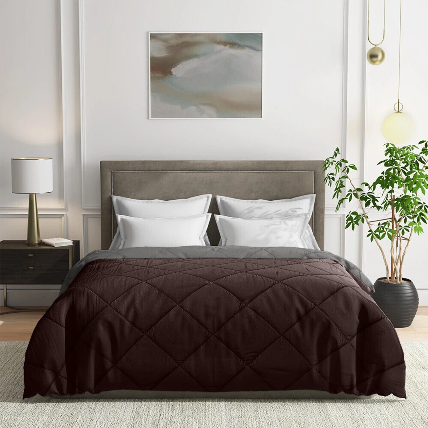 Image of Wakefit Solid Single Comforter for Heavy Winter