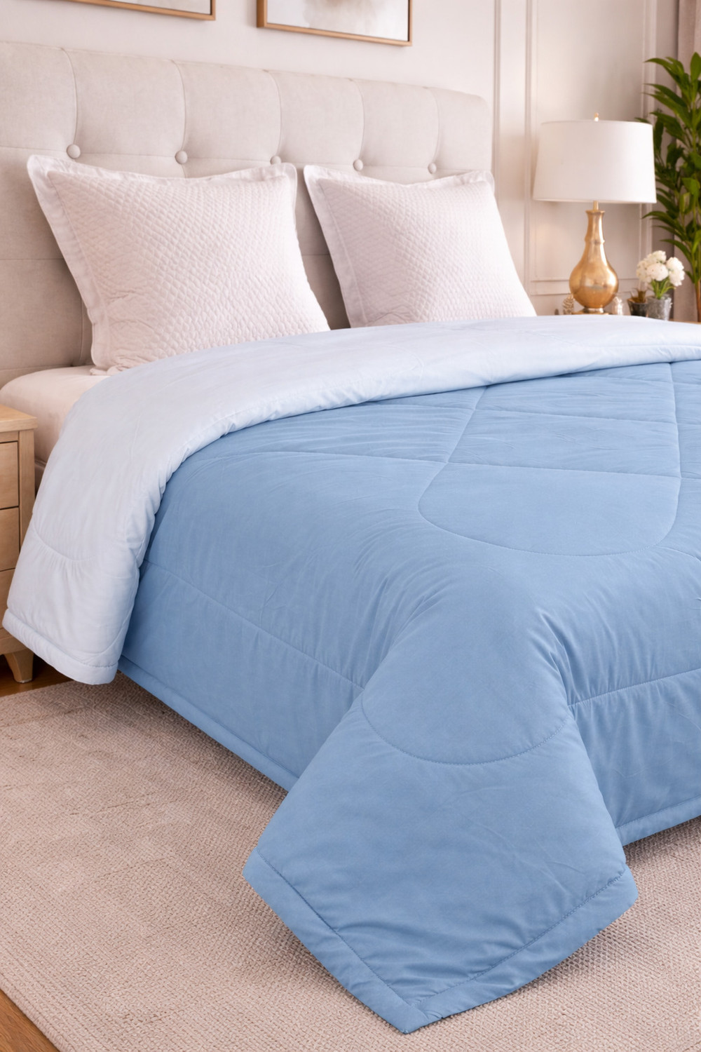 Image of OSONICTEXTILE Solid King Comforter for All Season