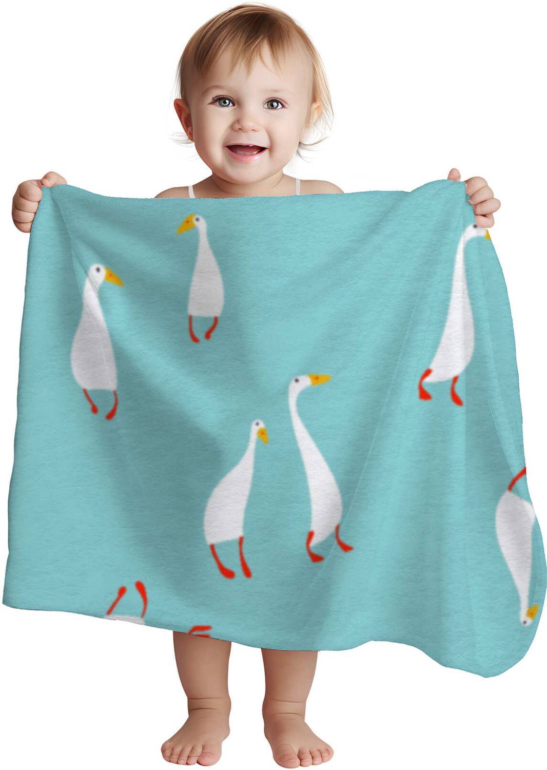 1st Step Printed Single Crib Baby Blanket for AC Room