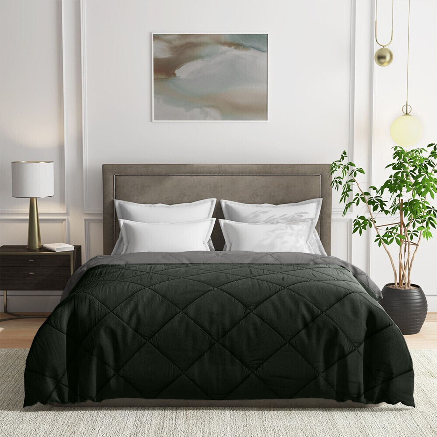Image of Wakefit Solid Single Comforter for Heavy Winter