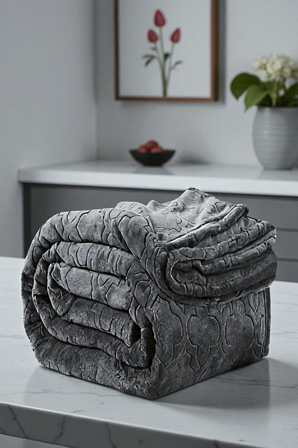 Image of Swikon star Floral Double Mink Blanket for Heavy Winter