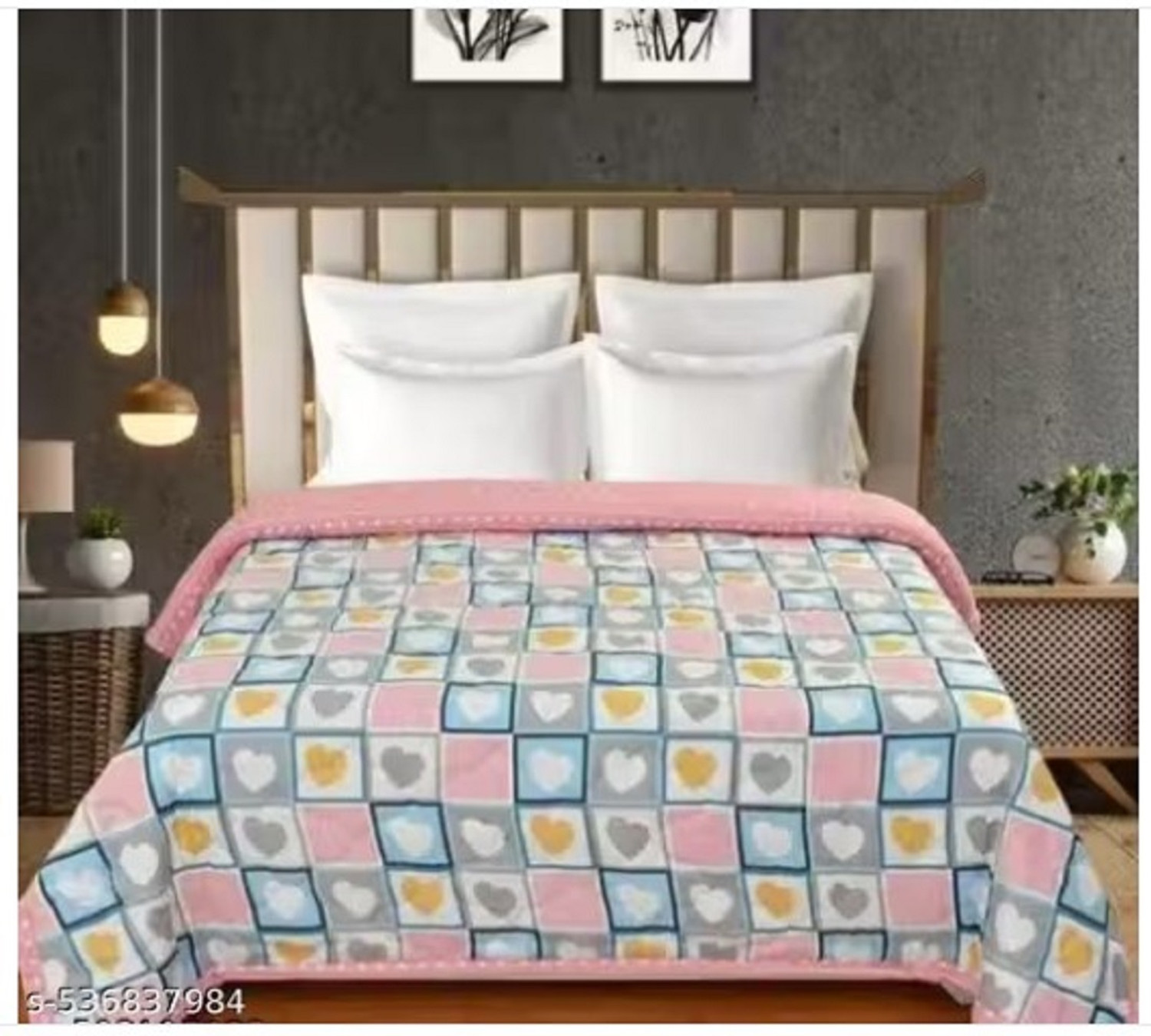 Image of Barbarik Printed Single Dohar for AC Room