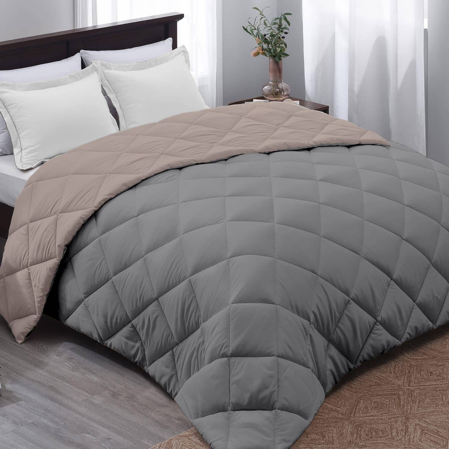 AYKA Geometric Double, King Comforter for Heavy Winter