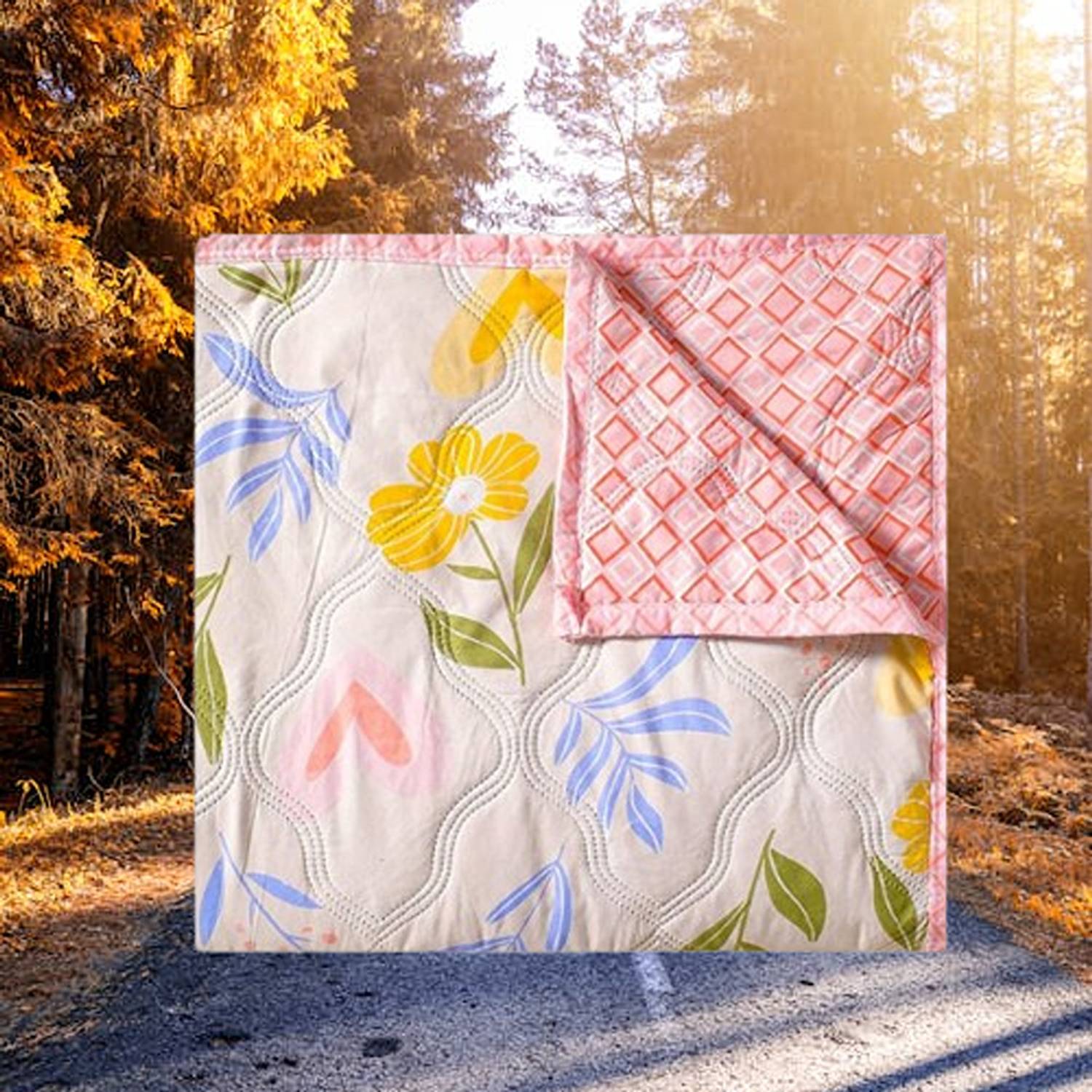 blankito Printed Single Dohar for  AC Room