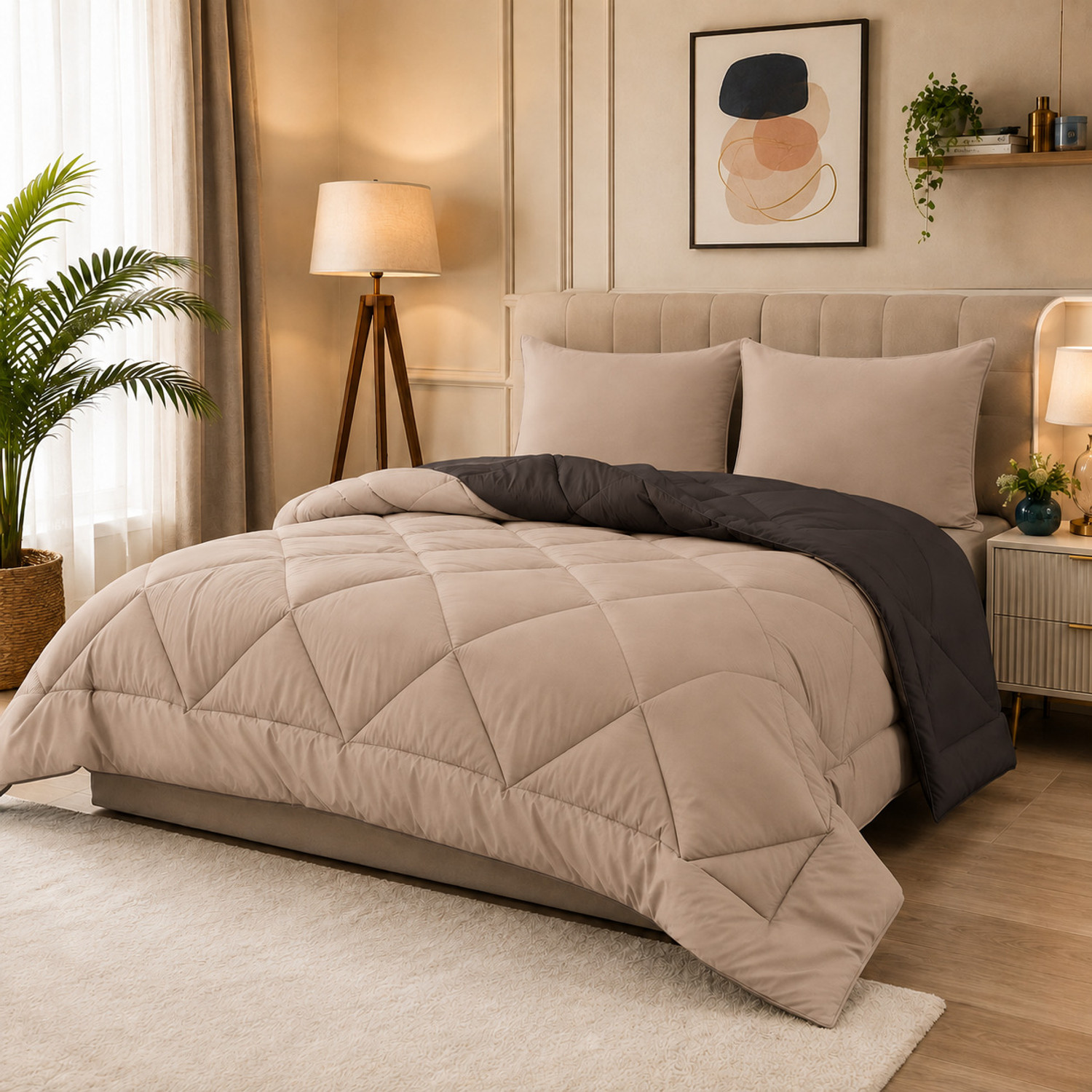 Image of Dream Homme Solid Single Comforter for AC Room